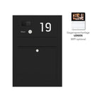 Briefkasten Edelstahl Hausnummer B3V-LC Ultra