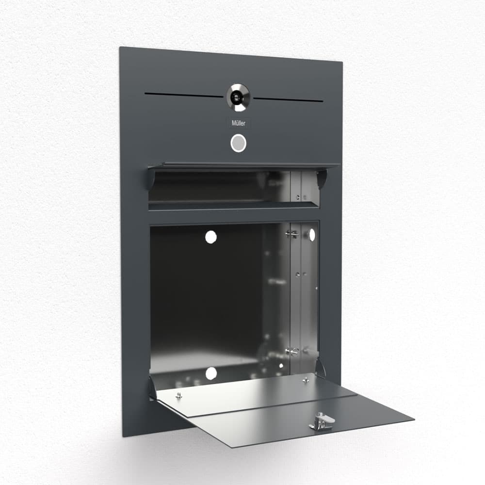 Briefkasten Edelstahl B3V-LC