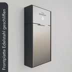 Anthrazit Briefkasten B4 Small Türklingel