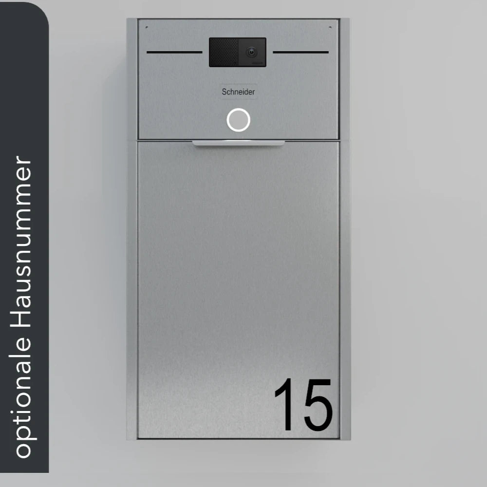 Briefkasten Edelstahl B4 Small Video Ultra