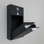 Anthrazit Briefkasten B4 Small Video