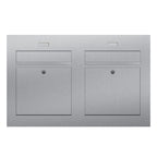 Briefkasten Edelstahl B3 Twin