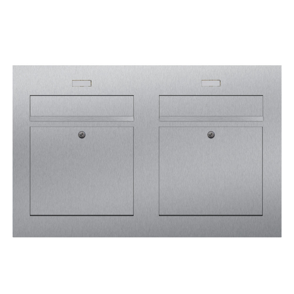 Briefkasten Edelstahl B3 Twin