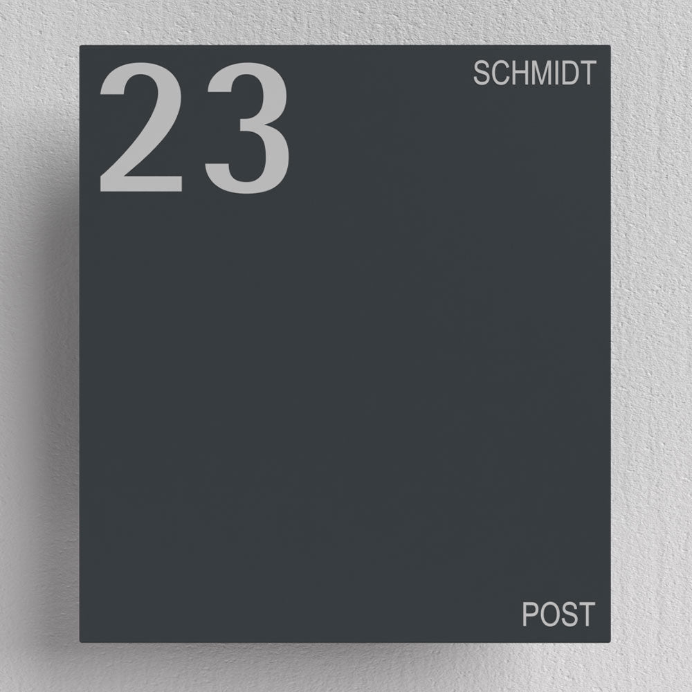 Edelstahl Briefkasten – B1 7016