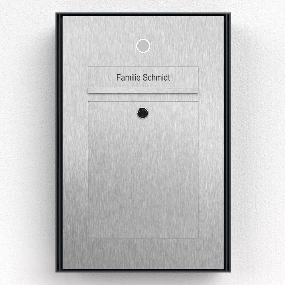 Briefkasten Edelstahl Aufputz B2 Bell