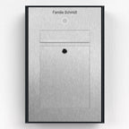 Briefkasten Edelstahl Aufputz B2 Bell