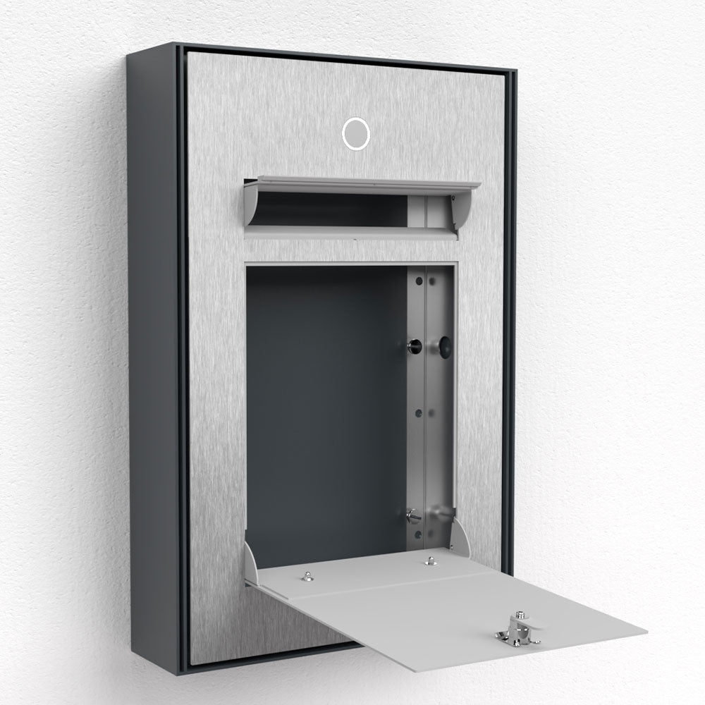 Briefkasten Edelstahl Aufputz B2 Bell