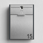 Anthrazit Briefkasten B4 Big Video