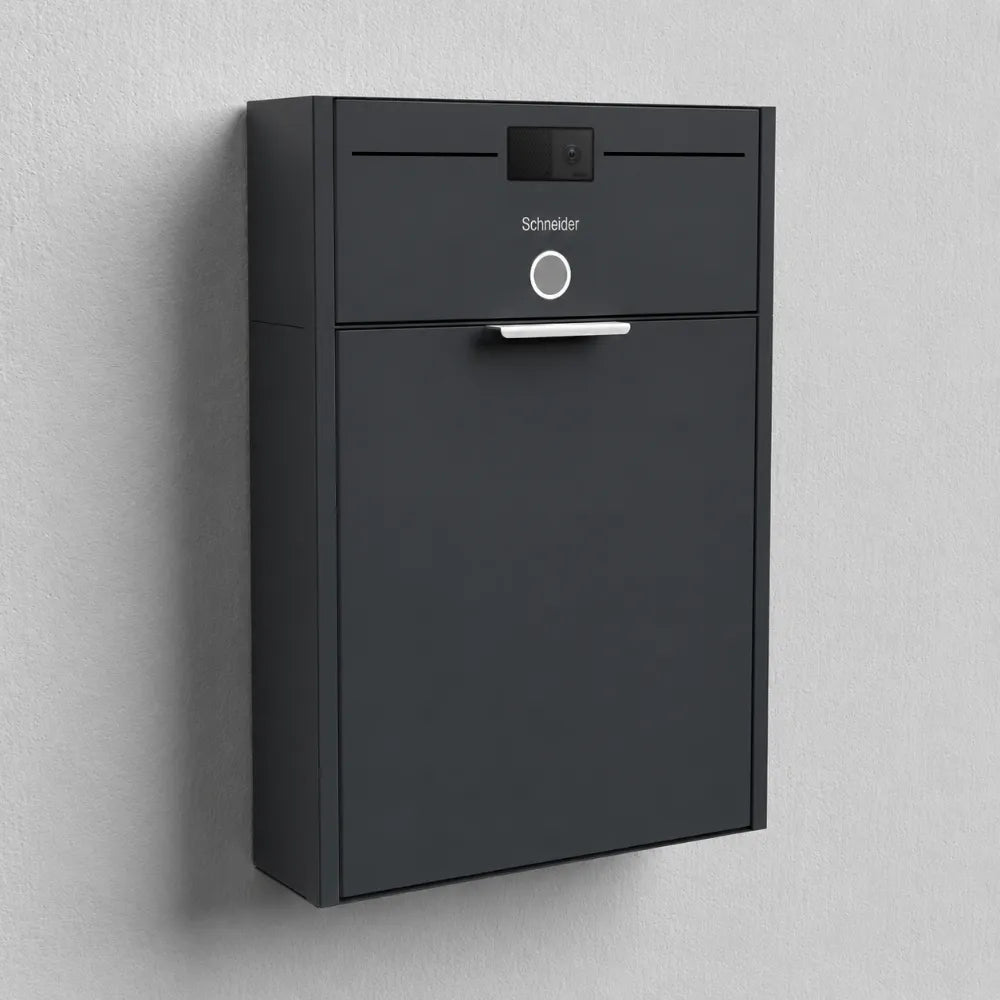 Anthrazit Briefkasten B4 Big Video