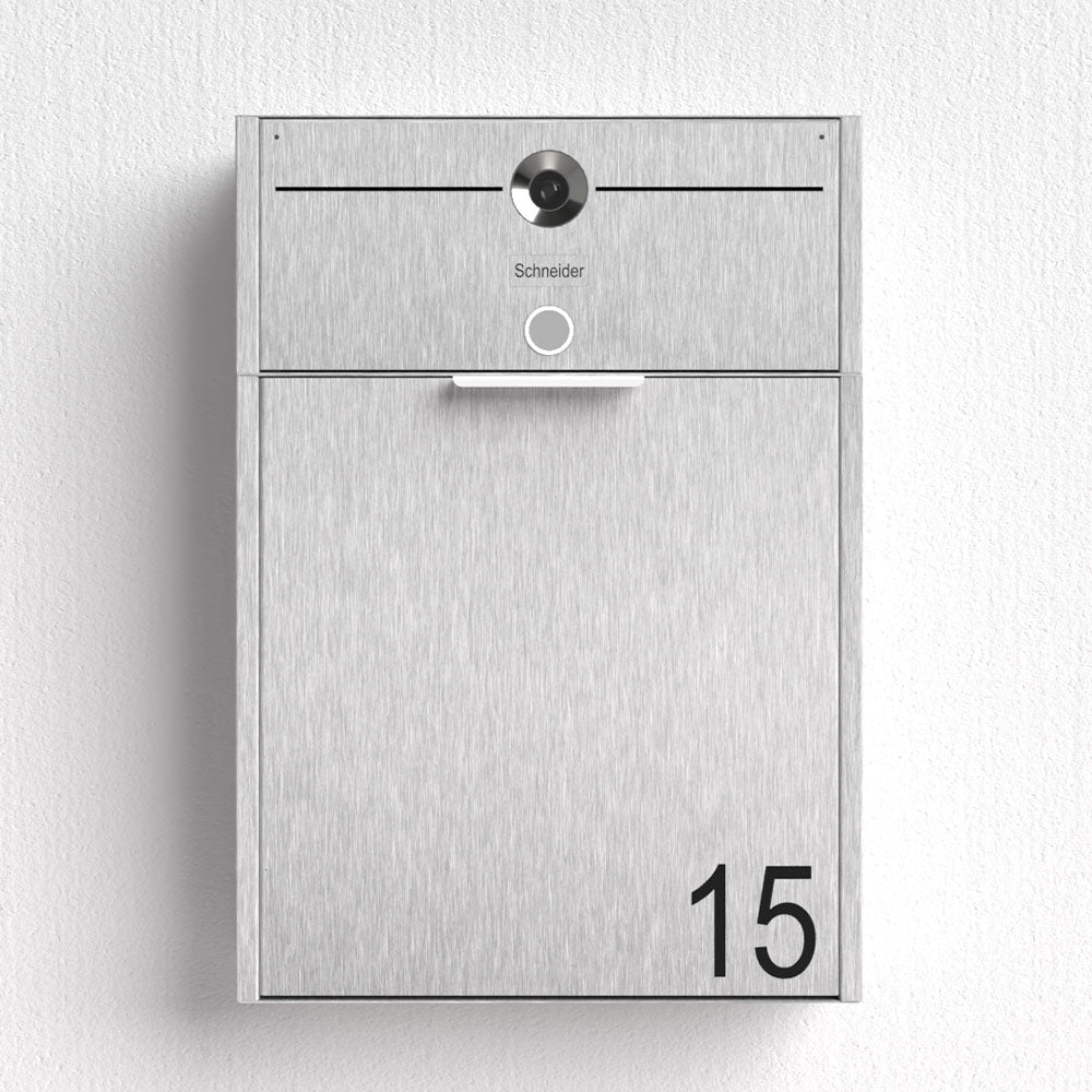 Briefkasten Edelstahl B4 Big Video
