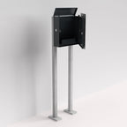 Briefkasten Anthrazit freistehend – B1 Light OZ