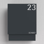 Anthrazit Briefkasten B1 Light