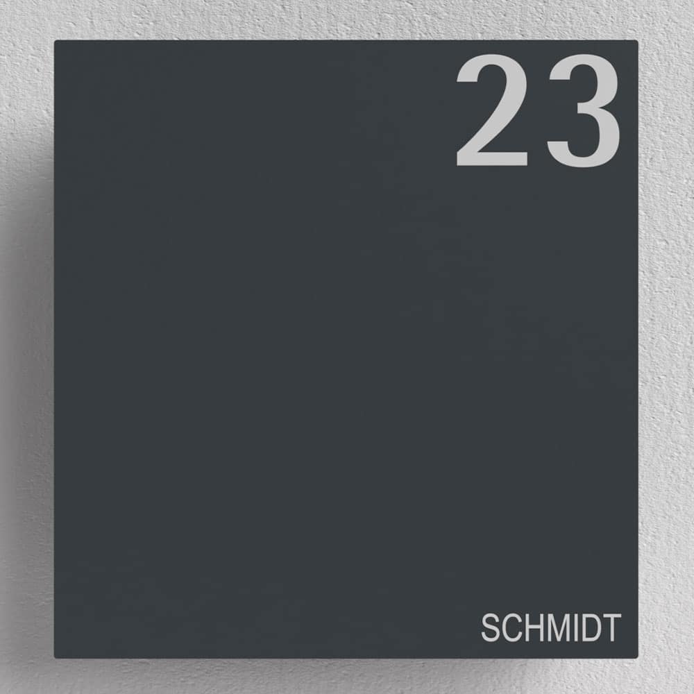 Anthrazit Briefkasten B1 Light OZ