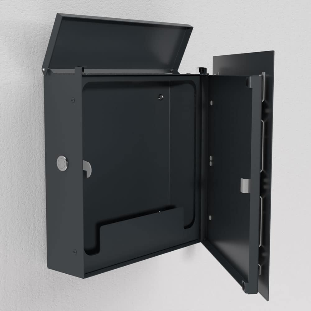 Anthrazit Briefkasten B1 Light OZ