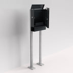 Briefkasten Anthrazit freistehend – B1 Light