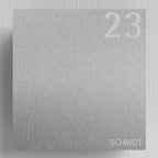 Edelstahl Briefkasten – B1 Light Steel OZ