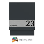 Edelstahl Briefkasten B1 Light Shield