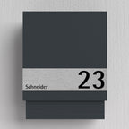 Edelstahl Briefkasten B1 Light Shield