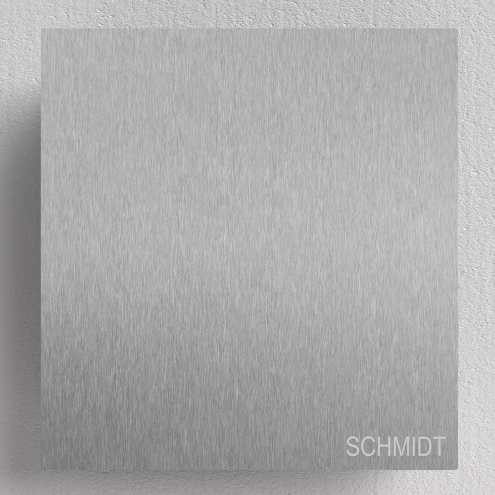 Edelstahl Briefkasten – B1 Light Steel OZ