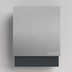 Edelstahl Briefkasten – B1 Light Steel