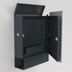 Edelstahl Briefkasten – B1 Light Steel