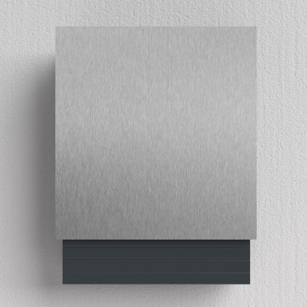 Edelstahl Briefkasten – B1 Light Steel