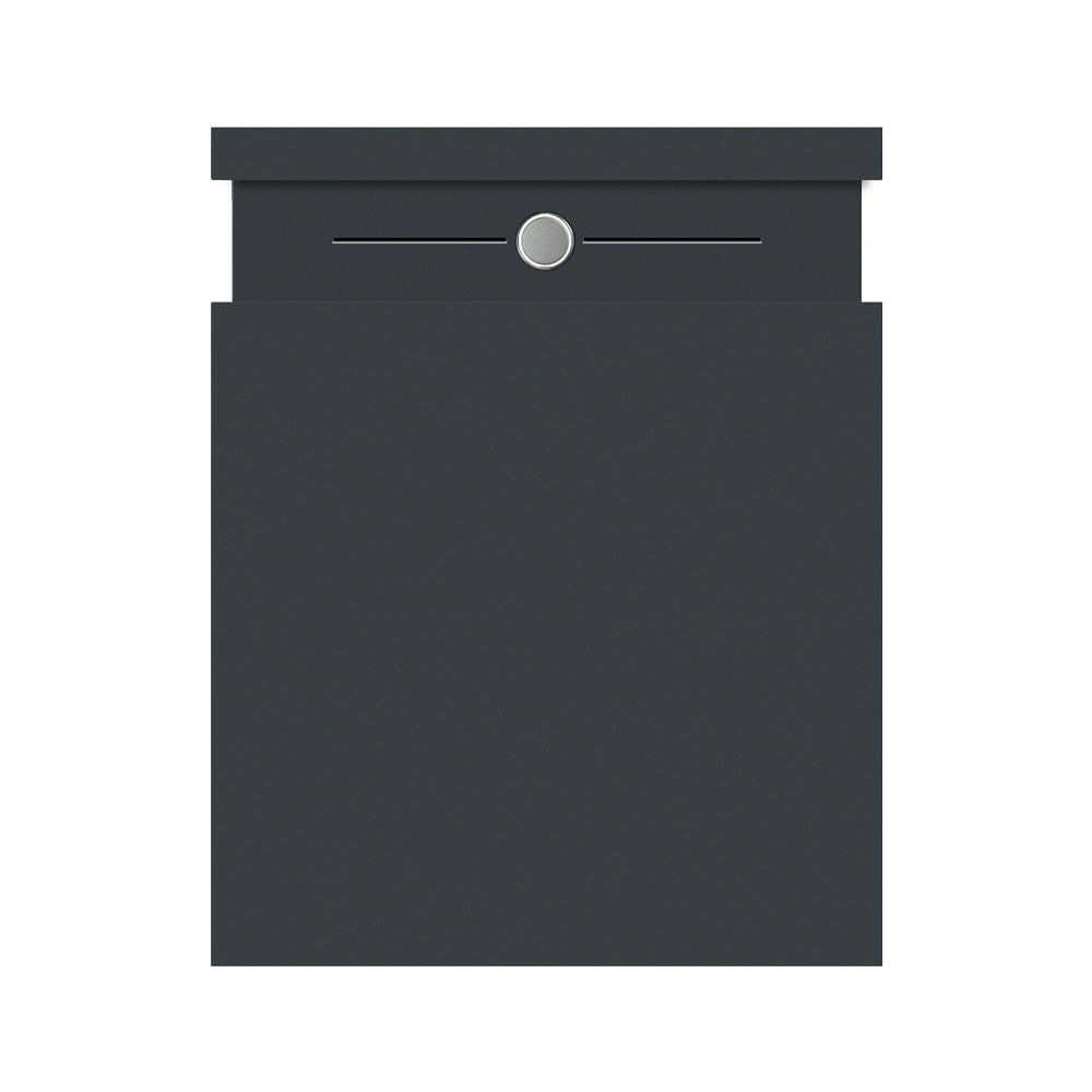Edelstahl Briefkasten B5 Anthrazit