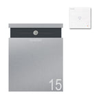 Edelstahl Briefkasten Audio B5 Steel
