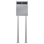 Edelstahl Briefkasten Freistehend B5 Steel
