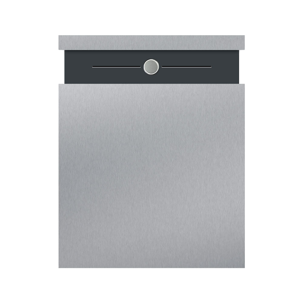 Edelstahl Briefkasten B5 Steel
