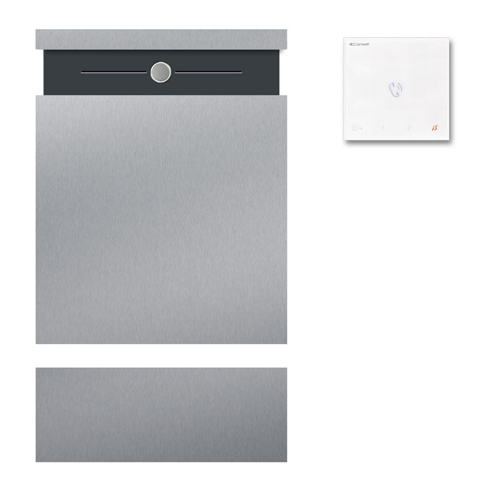 Edelstahl Briefkasten Zeitungsfach Audio B5 Steel