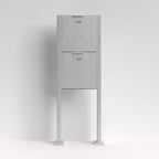 Briefkasten Edelstahl B4 Big Twin freistehend