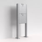 Briefkasten Edelstahl B4 Big Twin freistehend