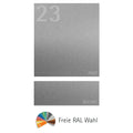 Edelstahl Briefkasten mit Zeitungsfach – B1 Steel