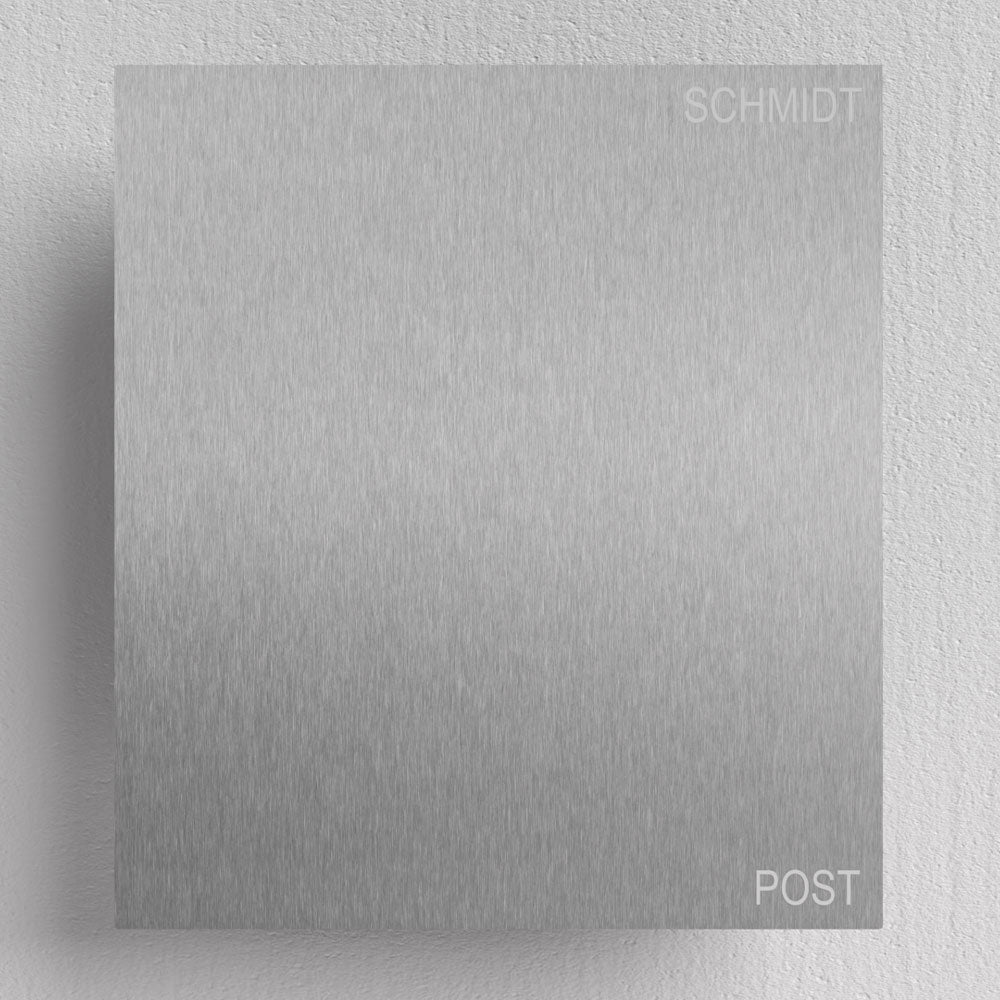 Edelstahl Briefkasten – B1 Steel