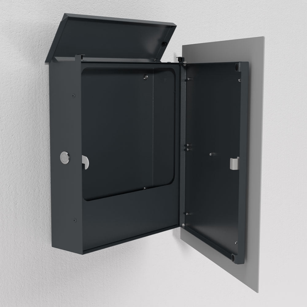 Edelstahl Briefkasten – B1 Steel