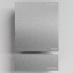 Edelstahl Briefkasten mit Zeitungsfach – B1 Steel