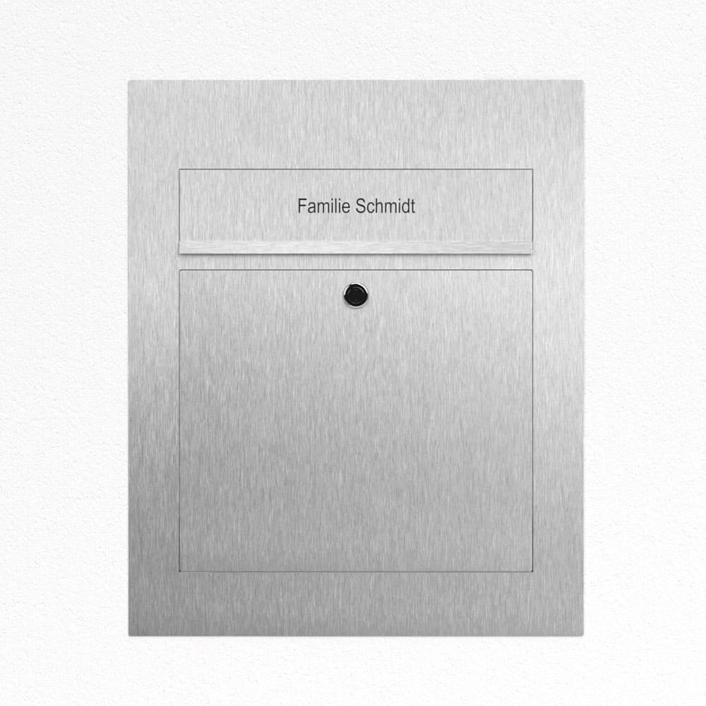 Briefkasten Edelstahl B3