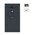 Briefkasten Videosprechanlage Edelstahl B2V-LC Ultra