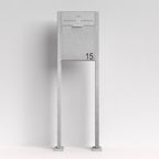 Briefkasten Edelstahl B4 Big Audio freistehend – Briefkastenanlage