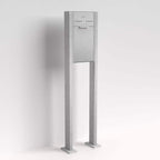 Briefkasten Edelstahl B4 Small Audio freistehend – Briefkastenanlage