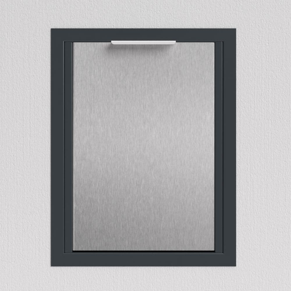 Anthrazit Briefkasten Unterputz B4 Small