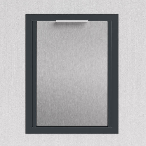 Anthrazit Briefkasten Unterputz B4 Small
