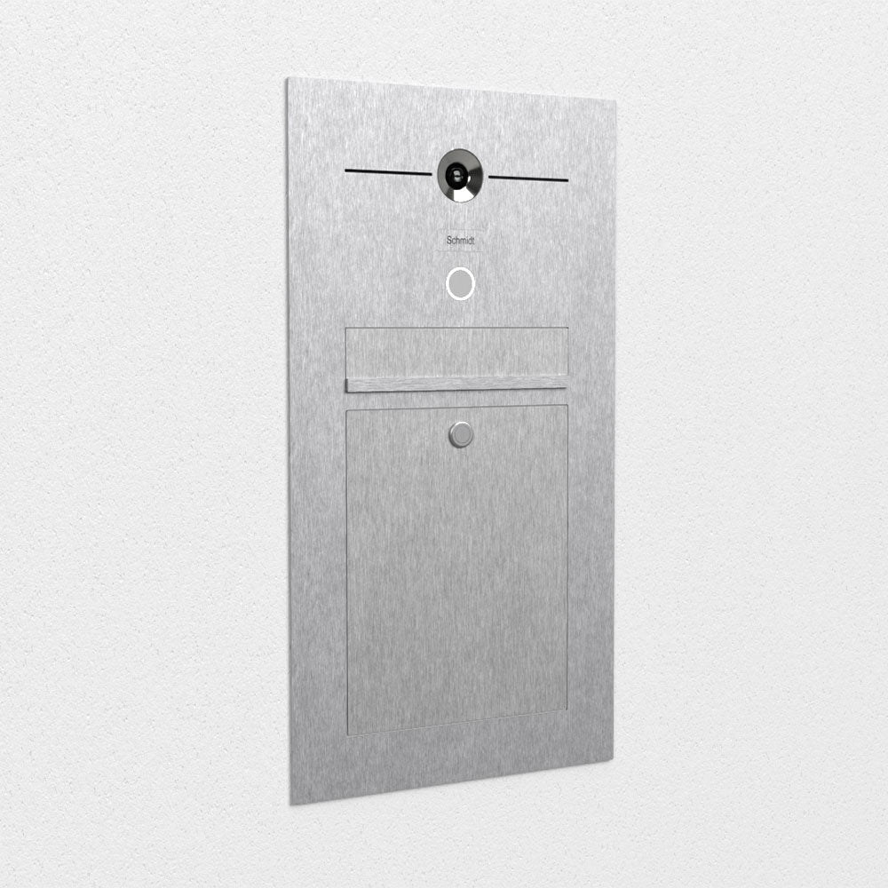 Briefkasten Videosprechanlage Edelstahl B2V-LC