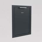 Anthrazit Briefkasten Unterputz B4 Small