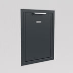 Anthrazit Briefkasten Unterputz B4 Small