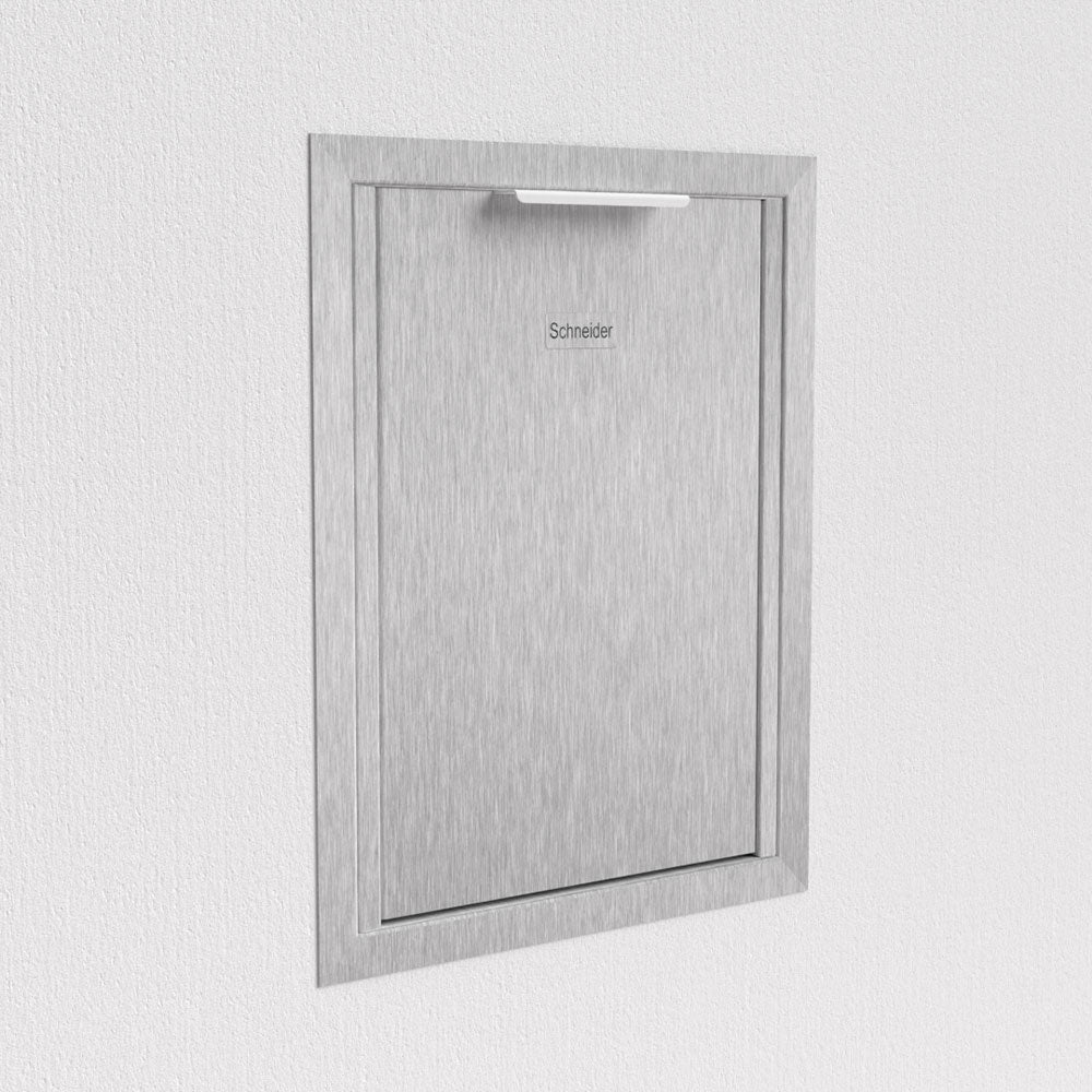 Briefkasten Unterputz Edelstahl B4 Small