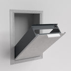 Briefkasten Unterputz Edelstahl B4 Small