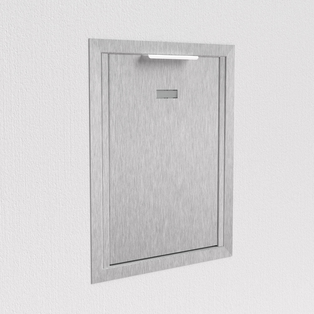 Briefkasten Unterputz Edelstahl B4 Small