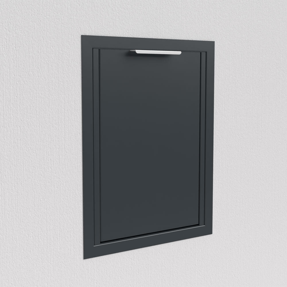 Anthrazit Briefkasten Unterputz B4 Small